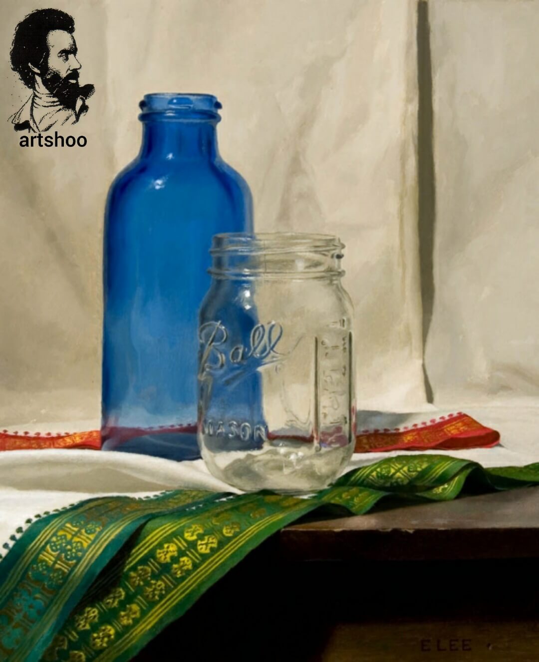 آموزش نقاشی رنگ روغن